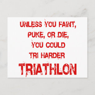 Tri Harder Vykort