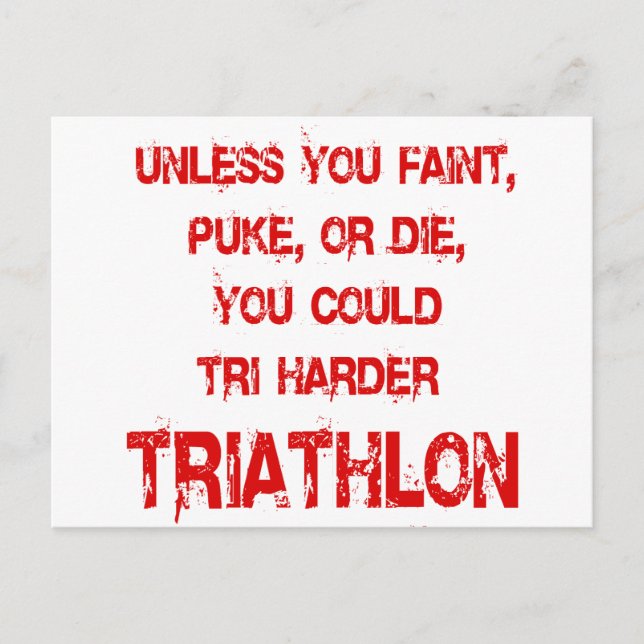 Tri Harder Vykort (Framsida)
