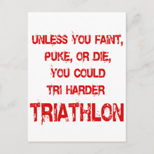 Tri Harder Vykort