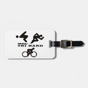 Tri hårt Triathlongåvabekläda och tillbehör Bagagebricka