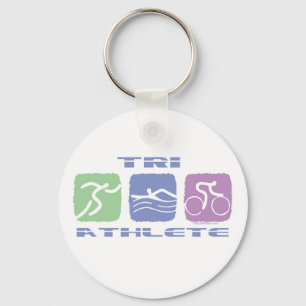 TRI IDROTTSMAN NYCKELRING