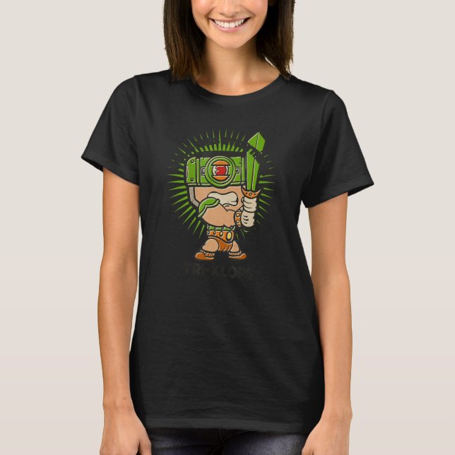 Tri Klops Han Man Leksak 1980 T Shirt (Framsida)