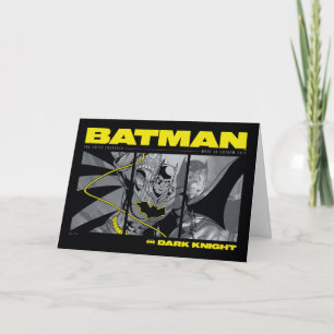 Tri-Panel-grafik för Batman Tecknad Kort
