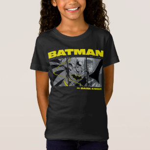 Tri-Panel-grafik för Batman Tecknad T Shirt