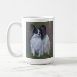 Tri Papillon, Fullt Body Art av Glenda S. Harlan Kaffemugg