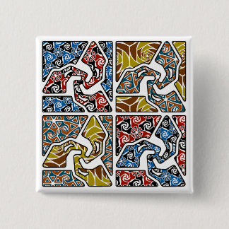 Tri-Pilar med Trippy tillbaka jordning Knapp