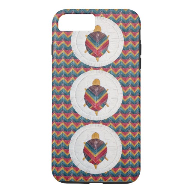 Tri sköldpaddastjärna Case-Mate iPhone skal (Baksida)