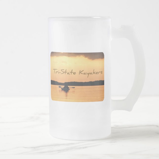 Tri-Statliga Kayakers Frostat Ölglas (Höger)