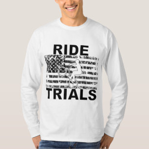 TRIALS BIKE RIDE TRIAL BICYCLE T SHIRT