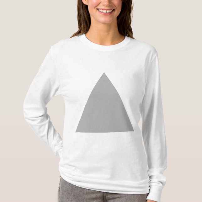 Triangel - 30 pc Grått Tee (Framsida)