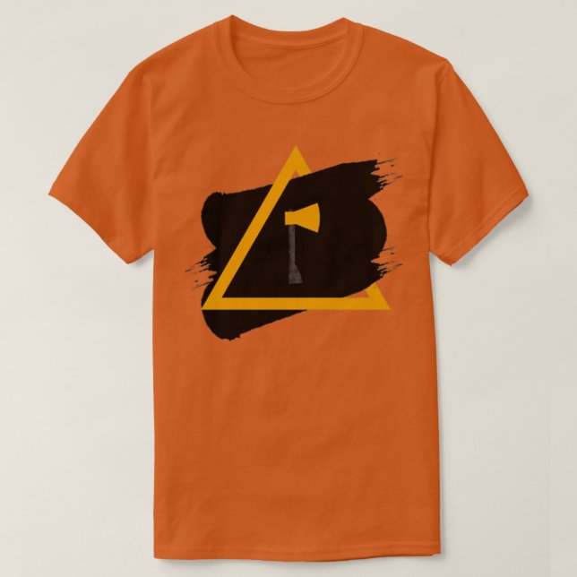 triangel ax Classic TShirt T Shirt (Design framsida)