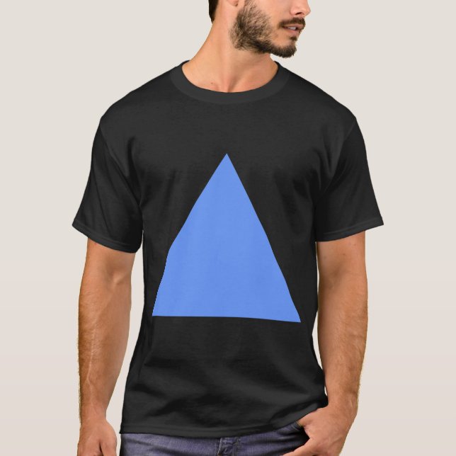 Triangel - Baby blue T Shirt (Framsida)