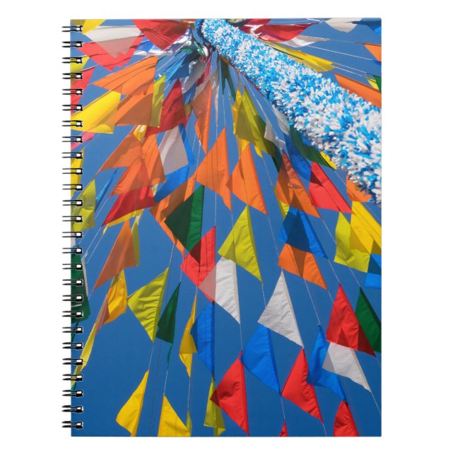 Triangel Flagg Dekoration Anteckningsbok (Framsidan)