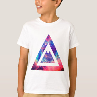 Triangel för Hipster-rymd T-shirt