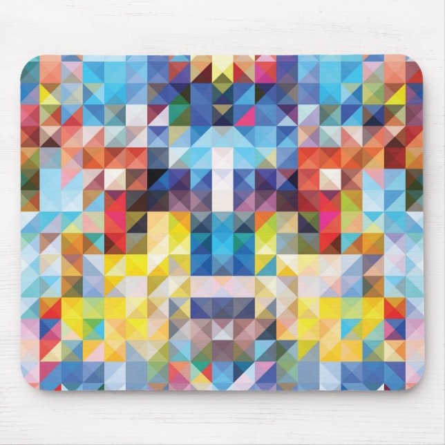 Triangel Geo Mousepad Musmatta (Framsidan)