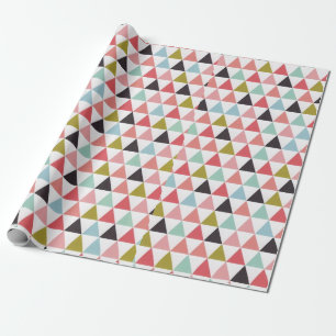 Triangel Geometric Colorful Vibrant Contemporary Presentpapper