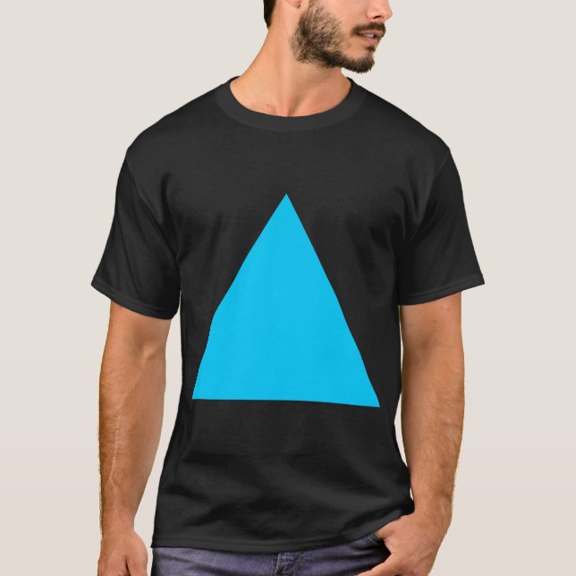 Triangel - Himlar Blue T-shirt (Framsida)