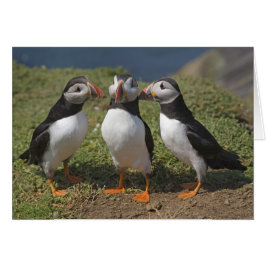 Triangel kärlek hälsningskort