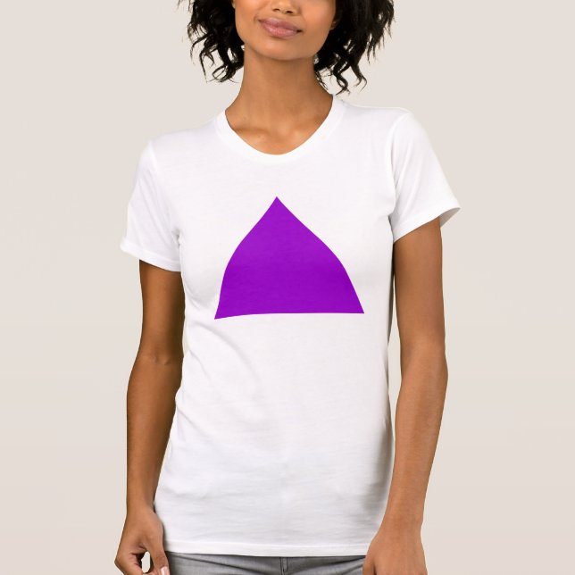 Triangel - Lila Tee Shirt (Framsida)