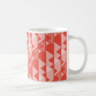 Triangel Mönster Kaffemugg