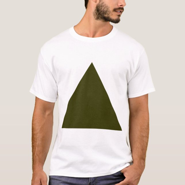 Triangel - Mörk Olive Tröja (Framsida)