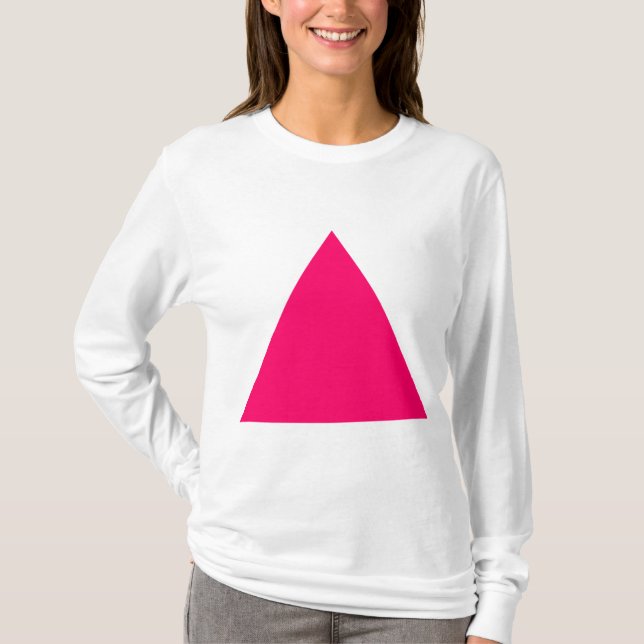 Triangel - Neon Red T-shirt (Framsida)