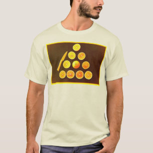 "Triangel of Halva Orangar" Utsänt foto. Köp nu T Shirt