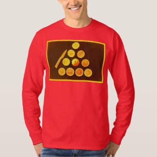 "Triangel of Halva Orangar" Utsänt foto. Köp nu T Shirt