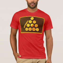 "Triangel of Halva Orangar" Utsänt foto. Köp nu T Shirt