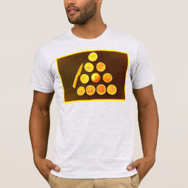 "Triangel of Halva Orangar" Utsänt foto. Köp nu T Shirt