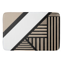 Triangel Rand - Taupe, Black and White