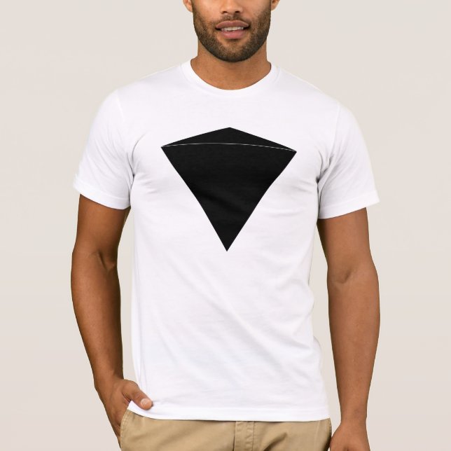 Triangel vid markfab t shirt (Framsida)