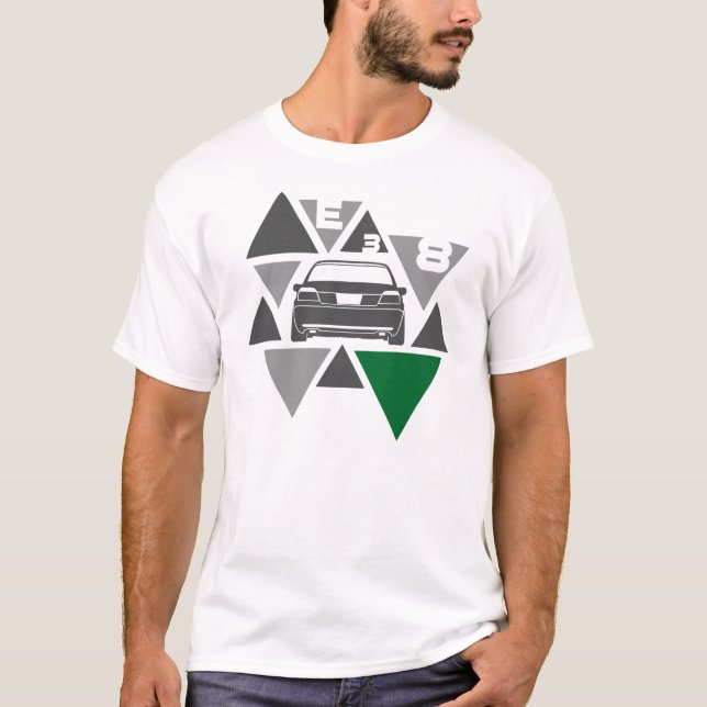 Triangelbil - E38- Tee Shirt (Framsida)