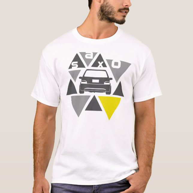 Triangelbil - Saxo- T-shirt (Framsida)