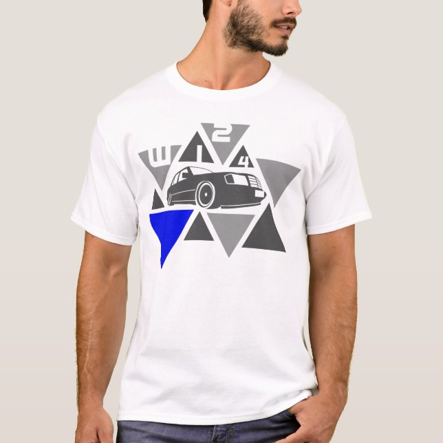 Triangelbil - W124- Tee (Framsida)