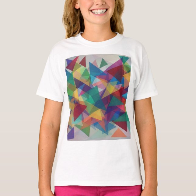 Triangelformad T Shirt (Framsida)