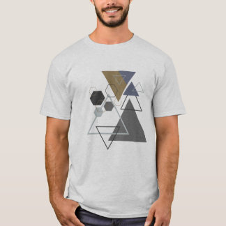 Triangelhexagonformer/Abstrakt T Shirt