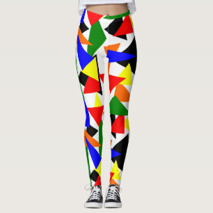 Triangelkollage Leggings