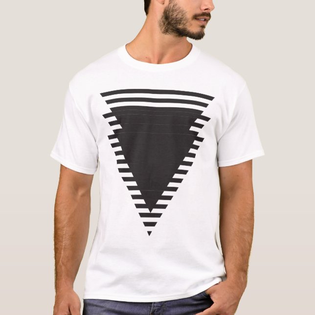 Triangelkompositionsgåva T Shirt (Framsida)