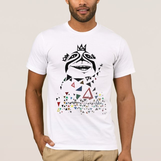 Triangelkungen Tee Shirt (Framsida)