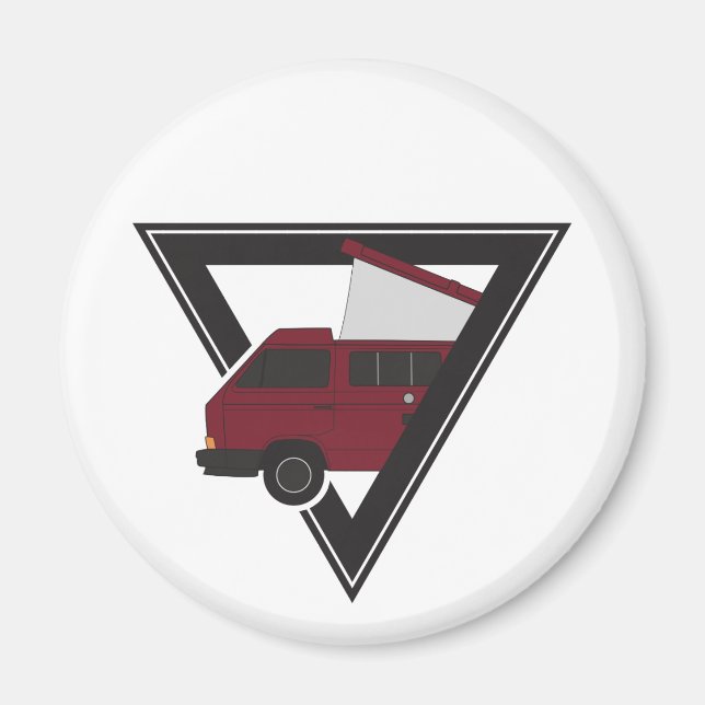 triangelmaron buss magnet (Framsidan)