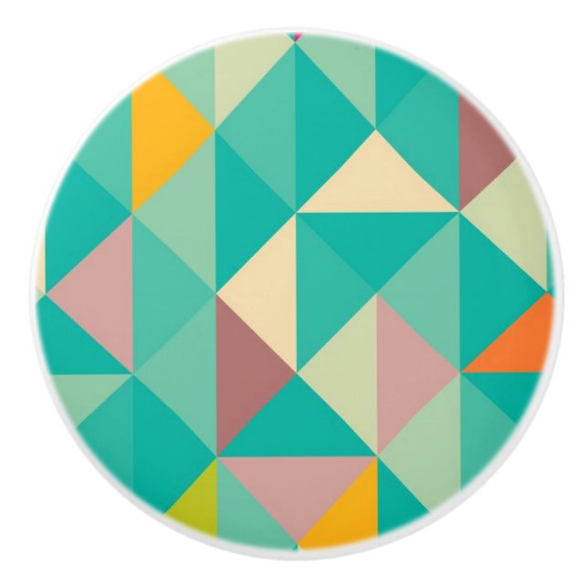 Triangelmönster Knopp (Framsidan)