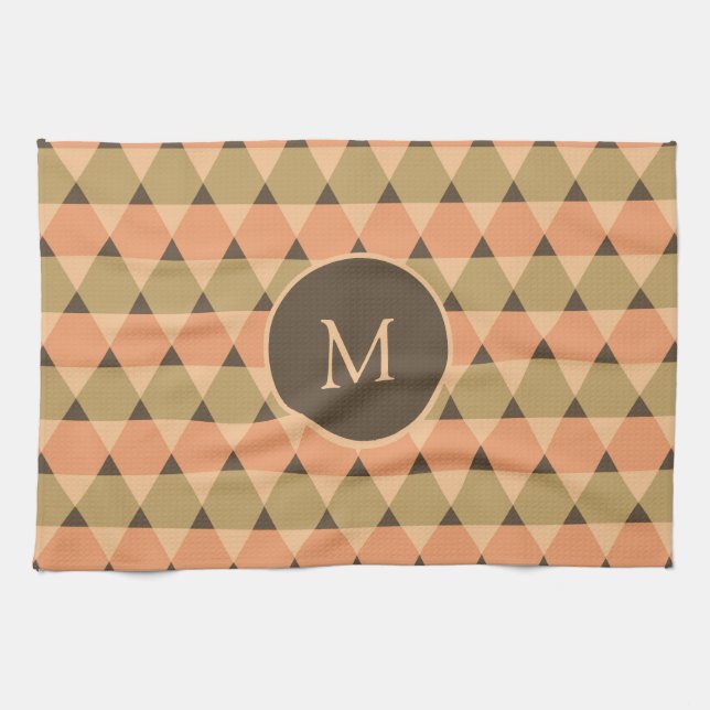 Triangelmönster Kökshandduk (Horisontell)