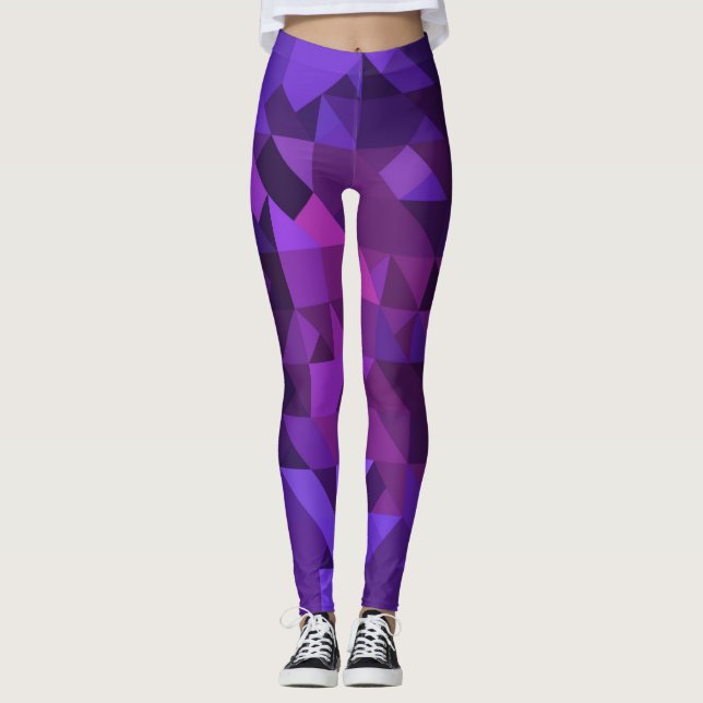 Triangelmosaik  leggings (Framsida)