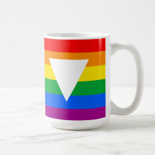 Triangeln Gay pride Kaffemugg