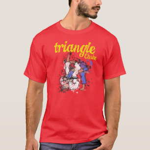 Triangeln kväv T-tröja Tee Shirt