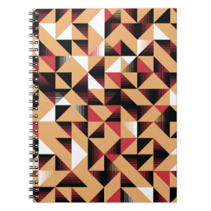 Triangelns Abstrakt, Retro Elegant Beauty. Anteckningsbok