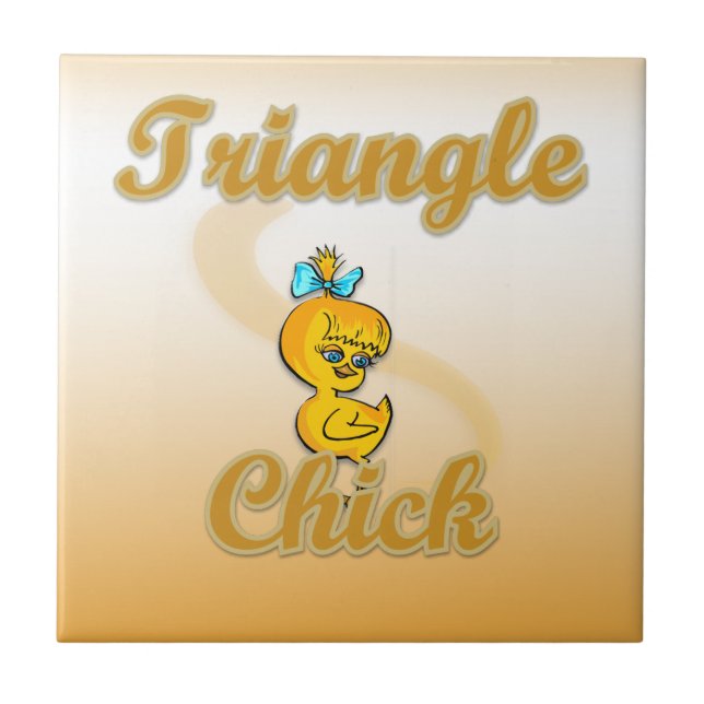 Triangelns Chick Kakelplatta (Framsidan)