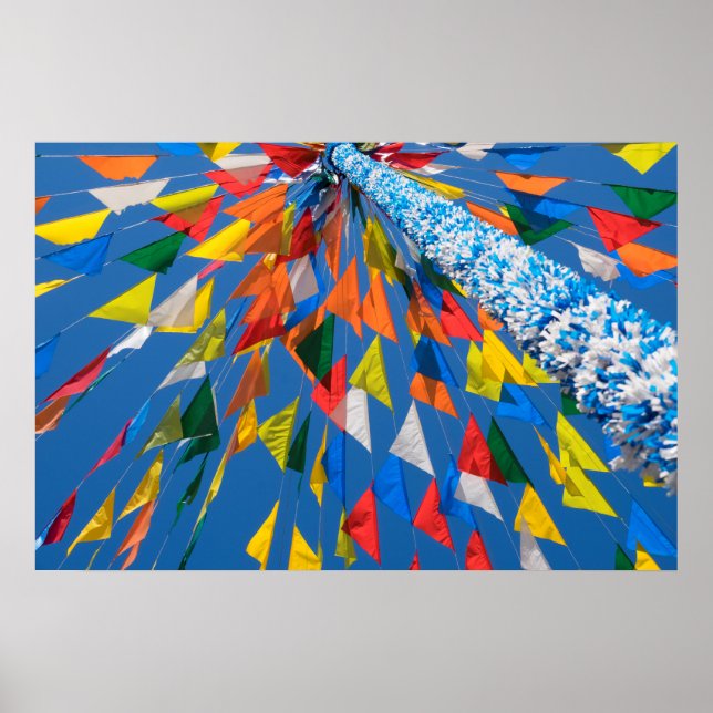 Triangelns Flagga, Dekoration Poster (Framsidan)