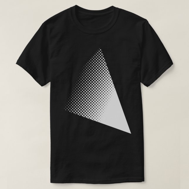triangelrasterkonstruktion t shirt (Design framsida)